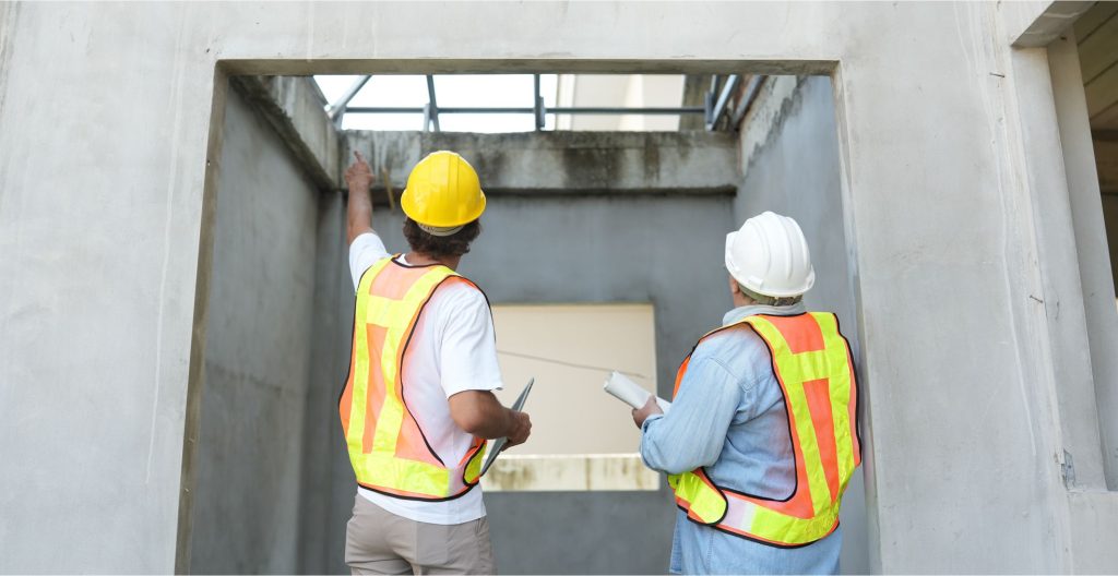 Técnicos Evaluando la Salud Estructural en Instalaciones | Proyectos DMS | Venezuela